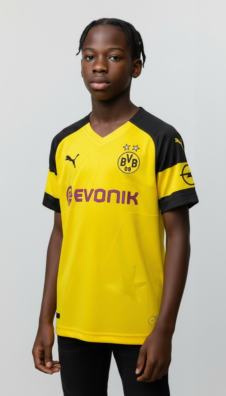 Puma Borussia Dortmund Playera Local · Evonik · Jr 7-8 Niño
