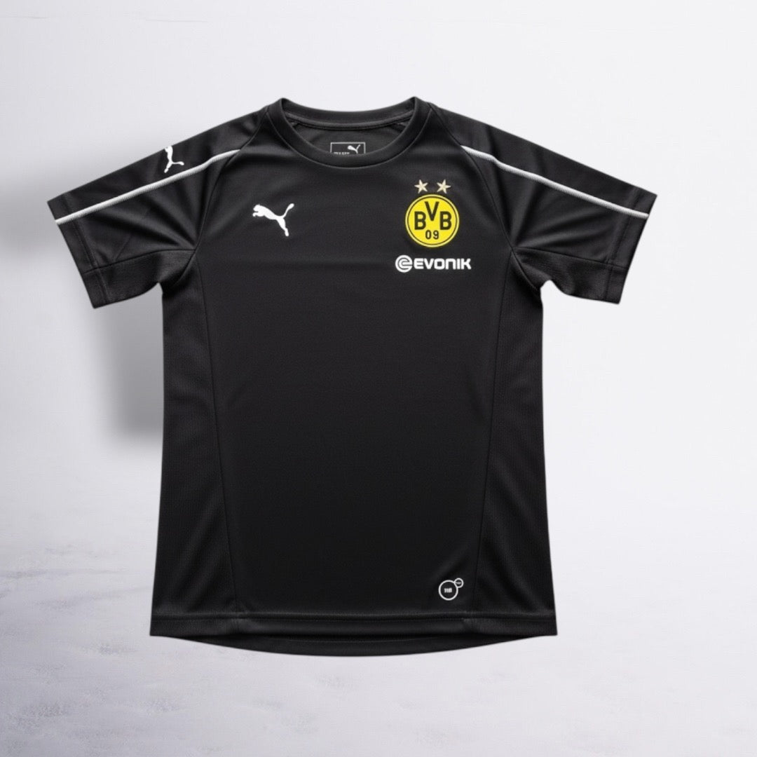 Playera Borussia Dortmund Bvb Evonik Training Negro 9-10y Niño