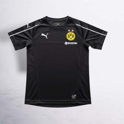Playera Borussia Dortmund Bvb Evonik Training Negro 9-10y Niño