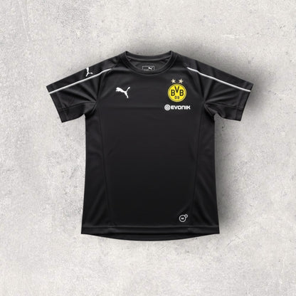 Playera Borussia Dortmund Bvb Evonik Training Negro 9-10y Niño