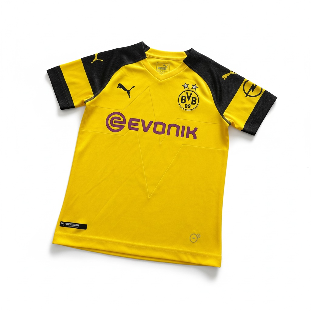 Puma Borussia Dortmund Playera Local · Evonik · Jr 7-8 Niño