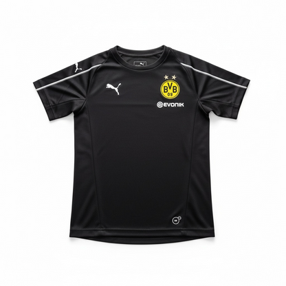 Playera Borussia Dortmund Bvb Evonik Training Negro 9-10y Niño